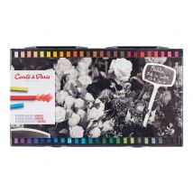 Conte A Paris - Pastels Carré - Couleurs Assorties (pack De 48) - Conte à Paris