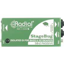 Radial Sb-2-passive - Boîte De Direct Passive - Vert