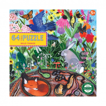 Puzzle 64 Pièces - Monde Sauvage - Eeboo