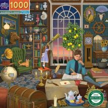 Puzzle 1000 Pièces - La Bibliothèque De L'Alchimiste - Eeboo