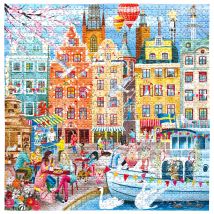 Puzzle 1000 Pièces - Stockholm - Eeboo