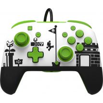 Manette Filaire Retro Mario Pour Nintendo Switch - Pdp