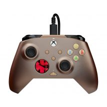 Manette Filaire Pdp Pour Xbox - Rematch Glow - Nubia Bronze - Pdp