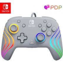 Manette Filaire Pdp - Afterglow Wave - Switch - Gris - Pdp