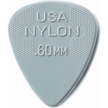 Lot De 12 Médiators En Nylon 0,60 Mm Dunlop 44p60