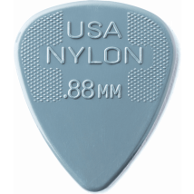 Lot De 12 Médiators En Nylon 0,88 Mm Dunlop 44p88