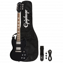 Epiphone Power Players - Pack Guitare Électrique - Type Sg - Dark Matter Ebony