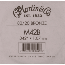1 Corde Acoustique Filée Bronze Tirant 42