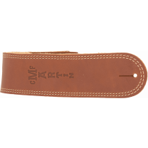 C. F. Martin & Co A0012 - Sangle Pour Guitare En Cuir Doublé Suède - Marron
