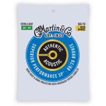 Martin & Co Ma170 Extra Light Authentic Acoustic - Cordes 80/20 Bronze Pour Guitare Acoustique - .010 - .047