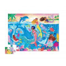 Maxi Puzzle 36 Pièces - Rêve De Sirènes - Crocodile Creek