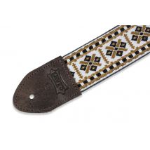 Levy's - Sangle Pour Guitare En Tissu Et Cuir - 5 Cm