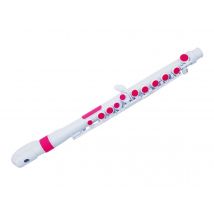 Nuvo Jflute 2.0 - Flûte - Décalage G - Blanc/rose - Avec Boîtier
