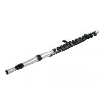Nuvo Student Flute 2.0 - Flûte Traversière - Argent/noir