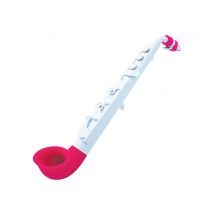 Nuvo Jsax 2.0 - Jsax - C Clé - Plastique Abs - Blanc Et Rose