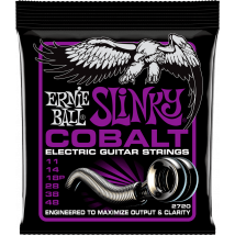 Ernie Ball 2220 Power Slinky - Cordes En Cobalt Pour Guitare Électrique - .011 - .048