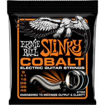 Ernie Ball 2722 Hybrid Slinky - Cordes En Cobalt Pour Guitare Électrique - .009 - .046