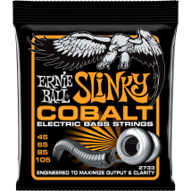 Ernie Ball Slinky Cobalt Hybrid - Cordes En Cobalt Pour Guitare Basse - 45-105