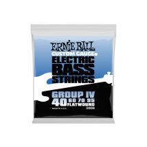 Ernie Ball Flatwound Group Iv - Cordes Pour Basse - 40-95