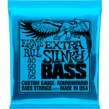 Ernie Ball 2835 Extra Slinky - Cordes En Nickel Pour Guitare Basse - .040 - .095