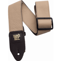 Ernie Ball 4136 - Sangle Pour Guitare En Cuir - Beige