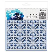 Pochoir Avec Motif Vitrail - Ranger Scrapbooking