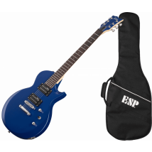 Ltd Ec Series Ec-10 - Guitare Électrique - Type Lp - Bleu