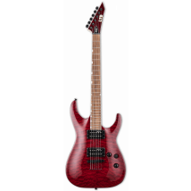 Ltd Mh200qmnt-stbc - Guitare Électrique - St - Rouge Sombre