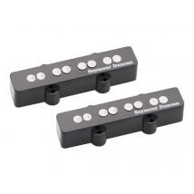 Seymour Duncan Quarter Pound - Ensemble De Micro Pour Basse Jazz - Manche, Pont - Passif - Noir