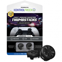 Lot De 2 Thumbsticks Ps5 Steelseries - Kontrolfreek Fps Galaxy - Noir