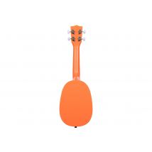 Kala Novelty - Ukulélé - Acoustique - 4 Cordes - Soprano Ananas - Dessus : Acajou - Arrière : Acajou - Orange