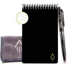 Carnet Rocketbook Mini - Mini / A6 10,5 X 14,8 Cm - 48 Pages - Noir