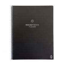 Carnet Rocketbook Fusion - Letter / A4 21 X 29,7 Cm - 42 Pages - Noir