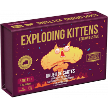 Exploding Kittens : Edition Festive - Asmodée - Asmodee