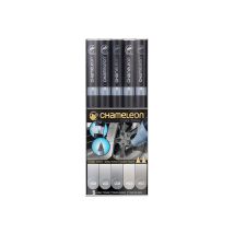 Set 5 Marqueurs Chameleon - Tons Gris