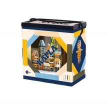 Baril 120 Planchettes Kapla - Bleu, Jaune, Vert