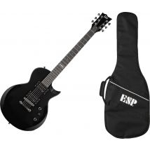 Ltd Ec-10kit - Pack Guitare Électrique + Housse - Type Lp - Black