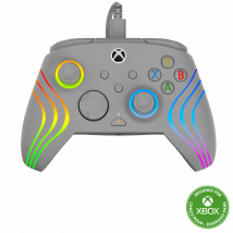 Manette Gaming Rgb Afterglow Wave Pour Xbox Et Pc Turtle Beach - Grey
