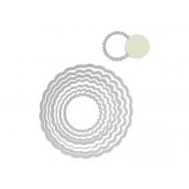 Matrice De Découpe Sizzix - Cercles Pétoncles