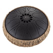 Meinl Sonic Energy Mostd1bk - Medium Octave Steel Tongue Drum - Si Mineur - Noir