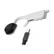 Écouteurs Avec Micro Aftershokz Openmove - Bluetooth - Sans Fil - Blanc