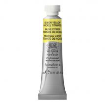 Tube De 5 Ml - Peinture Aquarelle Winsor & Newton - Jaune Citron N°347 - Extra Fine - Opaque