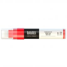 Paint Marker - Pointe Large - Rouge Fluorescent - Liquitex