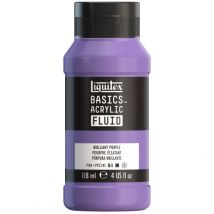 Peinture Acrylique - Basic Acrylic Fluid - Liquitex - 118 Ml - Violet Brillant - 590