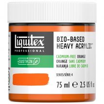 Pot 75 Ml De Peinture Bio-based Heavy Acrylic Liquitex - Orange Sans Cadmium