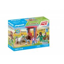Playmobil - Vétérinaire Avec Animaux De La Ferme - 71471 - La Vie À La Ferme