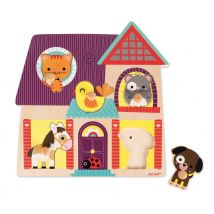 Puzzle Musical Compagnons 5 Pcs (bois) - Janod