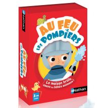 Au Feu Les Pompiers - Jeu De Cartes - Nathan