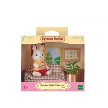 Le Papa Lapin Chocolat Et Salon - Sylvanian Families - 5013