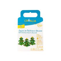 Kit Créatif « 3 Sapins En Feutrine » - Créalia - Crealia enfants